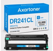 Compatible Brother DR241CL / DR-241 Cyan Tambor de Imagen (Drum) para Brother DCP: 9015CDW 9017CDW 9020CDW 9022CDW / HL: 3140CW 3142CW 3150CDW 3152CDW 3170CDW 3172CDW / MFC: 9140CDN 9142CDN 9330CDW 9332CDW 9340CDW 9342CDW