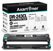 Compatible Brother DR243CL / DR-243 Negro Tambor de Imagen (Drum) para DCP-L3510CDW, DCP-L3550CDW, HL-L3210CW, HL-L3230CDW, HL-L3270CDW, HL-L3280CDW, MFC-L3710CW, MFC-L3730CDN, MFC-L3750CDW, MFC-L3770CDW
