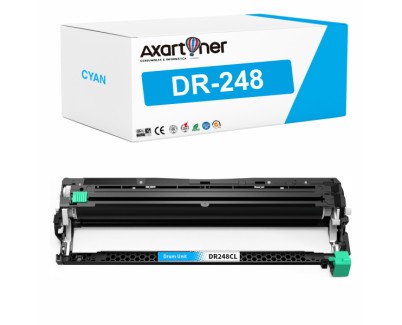 Compatible Brother DR248 / DR248CL Cyan Tambor de Imagen (Drum) para Brother DCP L3520, L3560 - HL L3220, L3240, L8230, L8240 - MFC L3740, L3760, L8340, L8390