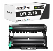 Compatible Brother DR2510 / DR-2510 Negro Tambor de Imagen para Brother DCP-L2620 / DCP-L2627 / DCP-L2660 / DCP-L2665 / HL-L2400 / HL-L2445 / HL-L2447 / MFC-L2800 / MFC-L2827 / MFC-L2835 / MFC-L2860 / MFC-L2960 / MFC-L2980