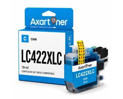 Compatible Brother LC-422XL Cyan Cartucho de Tinta LC422XLC para Brother MFC-J5340DW, MFC-J5345DW, MFC-J5740DW, MFC-J6540DW, MFC-J6940DW