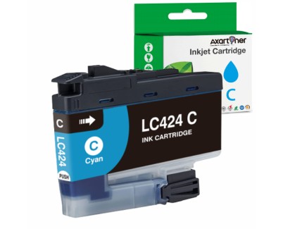 Compatible Brother LC-424 Cyan Cartucho de Tinta LC424C para Brother DCP-J1200DW / DCP-J1200W