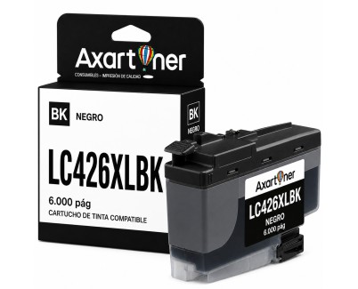 Compatible Brother LC-426XL Negro Cartucho de Tinta LC426XLBK para Brother MFC-J4335 / MFC-J4340 / MFC-J4535 / MFC-J4540