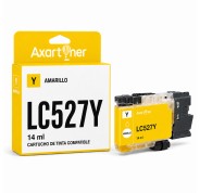 Compatible Brother LC-527 Amarillo Cartucho de Tinta Pigmentada LC527Y para Brother MFC-J4350DW MFC-J4550DW MFC-J6560DW MFC-J6960DW MFC-J6970DW MFC-J6975DW MFC-J6977DW