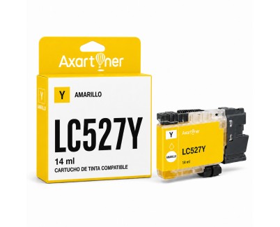 Compatible Brother LC-527 Amarillo Cartucho de Tinta Pigmentada LC527Y para Brother MFC-J4350DW MFC-J4550DW MFC-J6560DW MFC-J6960DW MFC-J6970DW MFC-J6975DW MFC-J6977DW