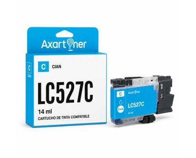 Compatible Brother LC-527 Cyan Cartucho de Tinta Pigmentada LC527C para Brother MFC-J4350DW MFC-J4550DW MFC-J6560DW MFC-J6960DW MFC-J6970DW MFC-J6975DW MFC-J6977DW
