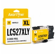 Compatible Brother LC-527XL Amarillo Cartucho de Tinta Pigmentada LC527XLY para Brother MFC-J4350DW MFC-J4550DW MFC-J6560DW MFC-J6960DW MFC-J6970DW MFC-J6975DW MFC-J6977DW