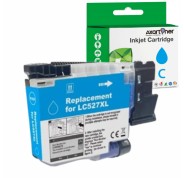 Compatible Brother LC-527XL Cyan Cartucho de Tinta Pigmentada LC527XLC para Brother MFC-J4350DW / MFC-J4550DW