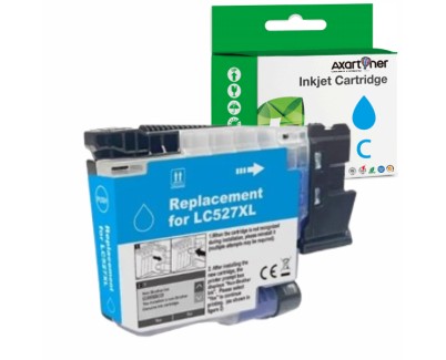 Compatible Brother LC-527XL Cyan Cartucho de Tinta Pigmentada LC527XLC para Brother MFC-J4350DW / MFC-J4550DW