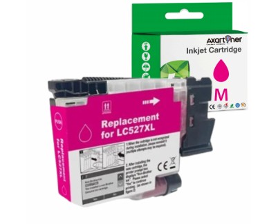 Compatible Brother LC-527XL Magenta Cartucho de Tinta Pigmentada LC527XLM para Brother MFC-J4350DW / MFC-J4550DW