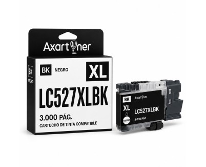Compatible Brother LC-527XL Negro Cartucho de Tinta Pigmentada LC527XLBK para Brother MFC-J4350DW MFC-J4550DW MFC-J6560DW MFC-J6960DW MFC-J6970DW MFC-J6975DW MFC-J6977DW