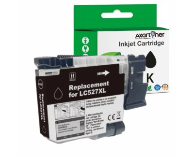 Compatible Brother LC-527XL Negro Cartucho de Tinta Pigmentada LC527XLBK para Brother MFC-J4350DW / MFC-J4550DW