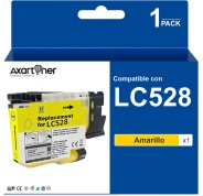 Compatible Brother LC-528 Amarillo Cartucho de Tinta LC528Y para Brother MFC-J6760DW MFC-J6960DW MFC-J6975DW MFC-J6977DW