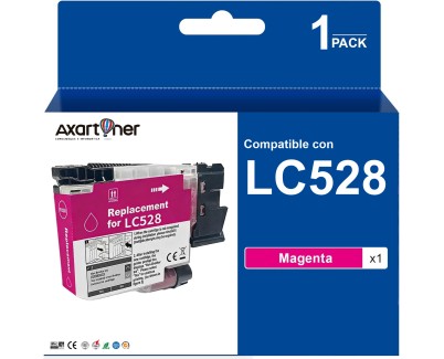 Compatible Brother LC-528 Magenta Cartucho de Tinta LC528M para Brother MFC-J6760DW MFC-J6960DW MFC-J6975DW MFC-J6977DW