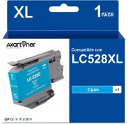 Compatible Brother LC-528XL Cyan Cartucho de Tinta LC528XLC para Brother MFC-J6975DW MFC-J6977DW