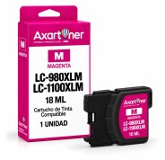 Compatible  Brother LC-980XL / LC-1100XL Magenta Cartucho de Tinta LC980M / LC1100M