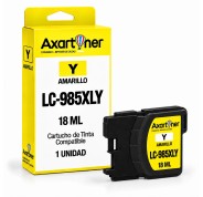 Compatible Brother LC-985XL Amarillo Cartucho de Tinta LC985Y