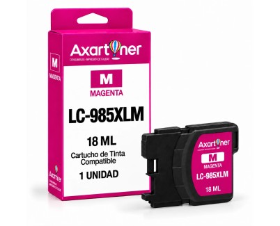 Compatible Brother LC-985XL Magenta Cartucho de Tinta LC985M