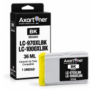 Compatible Brother LC1000XL / LC970XL Negro Cartucho de Tinta LC-1000BK / LC-970BK