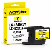 Compatible Brother LC1240XL / LC1220XL Amarillo Cartucho de Tinta LC-1240Y / LC-1220Y