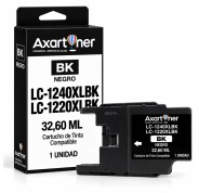 Compatible Brother LC1240XL / LC1220XL Negro Cartucho de Tinta LC-1240BK / LC-1220BK
