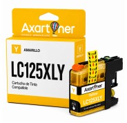 Compatible Brother LC125XL Amarillo Cartuchos de Tinta LC-125XLY