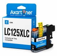 Compatible Brother LC125XL Cyan Cartuchos de Tinta LC-125XLC