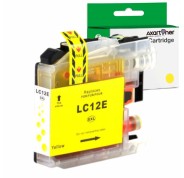 Compatible Brother LC12E Amarillo Cartucho de Tinta LC12EY para MFC-J6925 DW