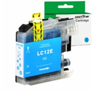 Compatible Brother LC12E Cyan Cartucho de Tinta LC12EC para MFC-J6925 DW