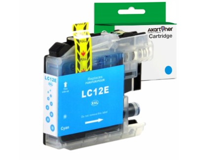 Compatible Brother LC12E Cyan Cartucho de Tinta LC12EC para MFC-J6925 DW