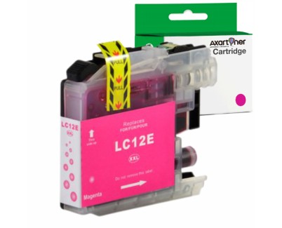 Compatible Brother LC12E Magenta Cartucho de Tinta LC12EM para MFC-J6925 DW