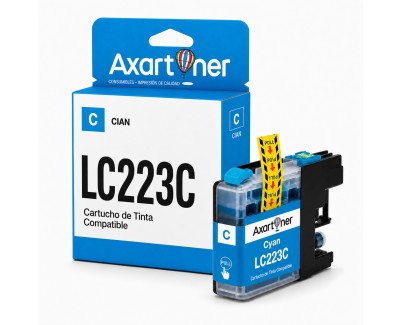 Compatible Brother LC223 / LC221 Cyan Cartucho de Tinta LC-223C / LC-221C