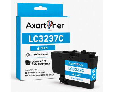 Compatible BROTHER LC3237 Cyan Cartucho de Tinta Pigmentada LC-3237C para HL-J6000DW HL-J6100DW MFC-J5945DW MFC-J6945DW MFC-J6947DW