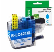 Compatible Brother LC421XL Cyan Cartucho de Tinta - LC421XLC para Brother DCP-J1050DW / DCP-J1140DW / MFC-J1010DW