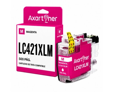Compatible Brother LC421XL Magenta Cartucho de Tinta - LC421XLM para Brother DCP-J1050DW / DCP-J1140DW / MFC-J1010DW