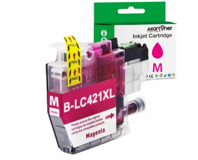 Compatible Brother LC421XL Magenta Cartucho de Tinta - LC421XLM para Brother DCP-J1050DW / DCP-J1140DW / MFC-J1010DW