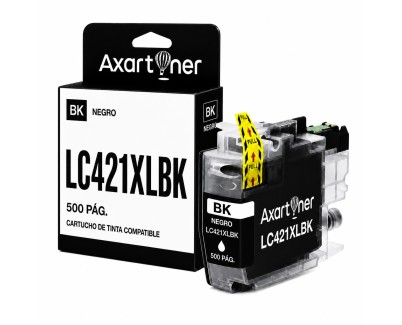 Compatible Brother LC421XL Negro Cartucho de Tinta - LC421XLBK para Brother DCP-J1050DW / DCP-J1140DW / MFC-J1010DW