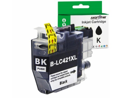 Compatible Brother LC421XL Negro Cartucho de Tinta - LC421XLBK para Brother DCP-J1050DW / DCP-J1140DW / MFC-J1010DW