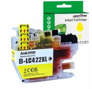 Compatible Brother LC-422XL Amarillo Cartucho de Tinta LC422XLY para Brother MFC-J5340DW, MFC-J5345DW, MFC-J5740DW, MFC-J6540DW, MFC-J6940DW