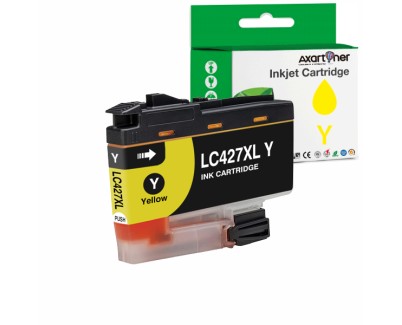 Compatible Brother LC427XL Amarillo Cartucho de Tinta - LC427XLY para HL-J6010DW, MFC-J5955DW, MFC-J6955DW, MFCJ-6957DW, MFC-J6959DW