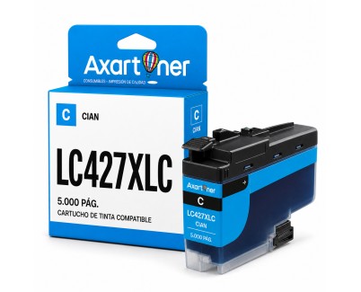 Compatible Brother LC427XL Cyan Cartucho de Tinta - LC427XLC para HL-J6010DW, MFC-J5955DW, MFC-J6955DW, MFCJ-6957DW, MFC-J6959DW