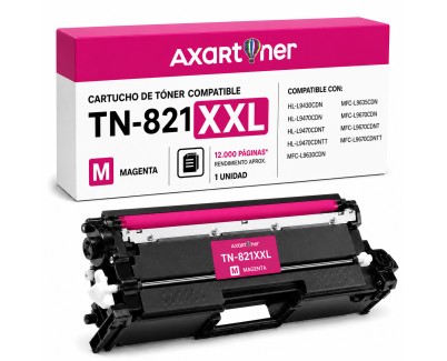 Compatible Brother TN-821XXL Magenta Cartucho de Toner TN821XXLM para Brother HL-L9430CDN / HL-L9470CDN / MFC-L9630CDN / MFC-L9670CDN