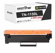 Compatible Brother TN1150L Negro Cartucho de Toner para Brother DCP-L1640W / DCP-L1642W / DCP-L1642WXL / DCP-L1660W / HL-L1240W / HL-L1242W / HL-L1242WXL