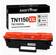 Compatible Brother TN1150XXL Negro Cartucho de Toner para Brother DCP-L1640W / DCP-L1642W / DCP-L1642WXL / DCP-L1660W / HL-L1240W / HL-L1242W / HL-L1242WXL