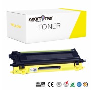 Compatible Brother TN135 / TN130 Amarillo Cartucho de Toner TN135Y / TN130Y