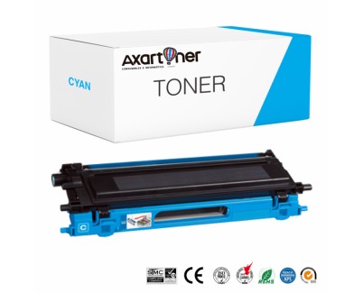 Compatible Brother TN135 / TN130 Cyan Cartucho de Toner TN135C / TN130C