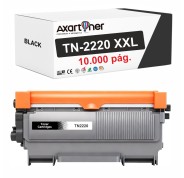 Compatible Brother TN2220 XXL Negro Cartucho de Toner - Alta Capacidad / Jumbo para Brother MFC-7360N HL-2130 MFC-7460DN MFC-7860DW FAX-2840 FAX-2940 HL-2240 HL-2250DN HL-2135W DCP-7055 DCP-7055