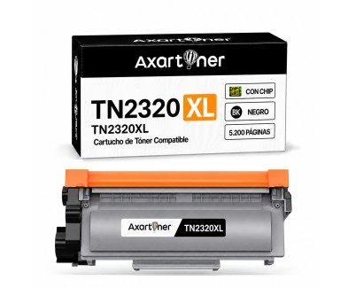 Compatible  Brother TN2320XL Negro Cartucho de Toner para Brother MFC-L2700DW HL-L2300D HL-L2340DW DCP-L2520DW DCP-L2500D DCP-L2540DN MFC-L2720DW MFC-L2740DW