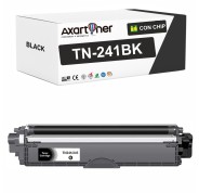 Compatible Brother TN241 / TN-241BK Negro Cartucho de Toner para Brother DCP: 9015CDW 9017CDW 9020CDW 9022CDW / HL: 3140CW 3142CW 3150CDW 3152CDW 3170CDW 3172CDW / MFC: 9140CDN 9142CDN 9330CDW 9332CDW 9340CDW 9342CDW