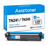 Compatible Brother TN241 / TN245 TN-241C / TN-245C Cyan Cartucho de Toner para Brother DCP: 9015CDW 9017CDW 9020CDW 9022CDW / HL: 3140CW 3142CW 3150CDW 3152CDW 3170CDW 3172CDW / MFC: 9140CDN 9142CDN 9330CDW 9332CDW 9340CDW 9342CDW